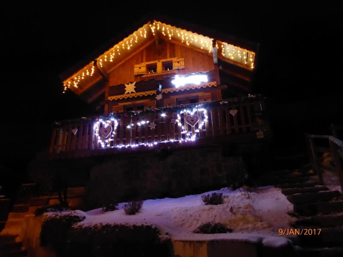 Chalet Fleur Des Neiges Saint-Jean-dʼAulps Esterno foto